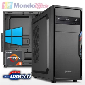 PC Computer AMD RYZEN 5 5600G - Ram 8 GB - SSD M.2 500 GB - Windows 10/11 Pro - Foto 1 di 1