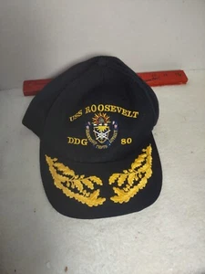Baseball militare regolabile USS Roosevelt DDG 80 leadership fedeltà fiducia - Foto 1 di 6