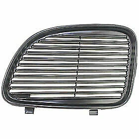 Left Driver side LH Grille SE Model Black fits 1996 1997 1998 Pontiac Grand Am - Image 1 of 2