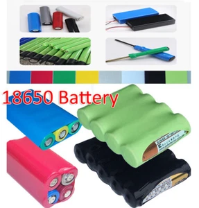 Funda de batería de PVC termocontraíble envoltura termocontraíble de tubo de PVC de 1 metro de ancho 66 mm 18650 - Imagen 1 de 7