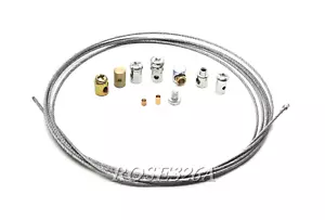 Universal Throttle & Choke Cable Repair Kit For Honda Motorcycle ATV Quad Bike - Picture 1 of 1