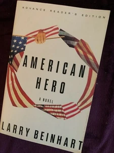 American Hero ADVANCED READERS 1993 edition  paperback book - Picture 1 of 5
