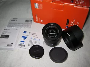 Sony Zeiss Sonnar FE 55mm F1.8 ZA Rojo T*... Sony E-mount enfoque automático... - Imagen 1 de 17