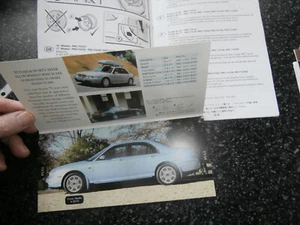 Rover 75 Alloy wheel options Brochure.1999. AKM 704. from Portfolio collection - Picture 1 of 4