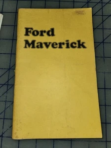 1974 Ford Maverick Owners Manual Original - Bild 1 von 1