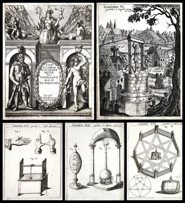 1666 SCHOTT: FUN, GAMES & NATURAL MAGIC Jesuit SCIENCE Physic Chemistry KIRCHER - Image 1 of 4