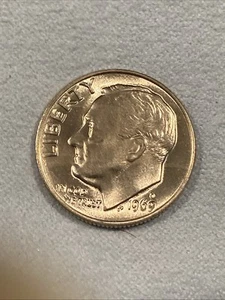 Estate Sale 1969-D BU Gem Roosevelt Dime 10C Mint Mark Error “D” MIss Aligned - Picture 1 of 7