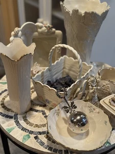 Lenox - zehnteiliges Konvolut verschiedener Lenox Schalen, Körbe, Vasen und Rahmen - Bild 1 von 3