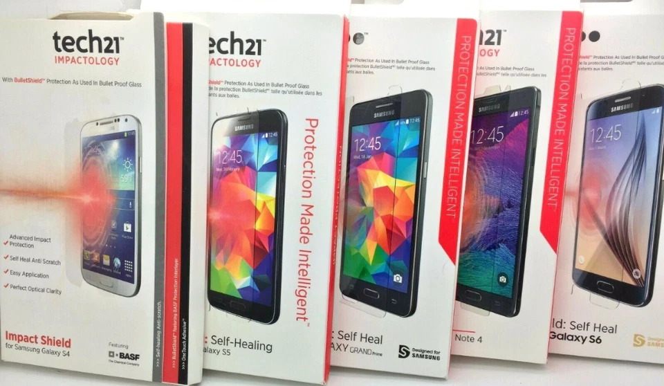New Original Tech21 Screen Protector Self Heal & Anti Glare for Apple & Samsung - Image 1 of 1