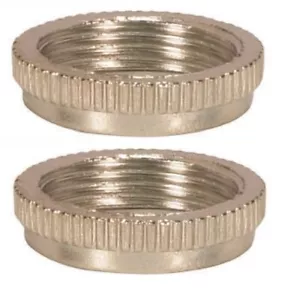 SATCO 80-1486 CHROME FINISH RING 1" OD (PACK OF 2) - Picture 1 of 2