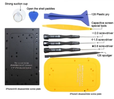 10pcs Universal Repair Tool Kit Mobile Phone iPad Camera Repairing Tools  - Image 1 of 4