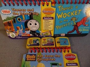 My First LeapPad Leap frog Wocket in my Pocket Bob Builder Thomas Friends School - Picture 1 of 2