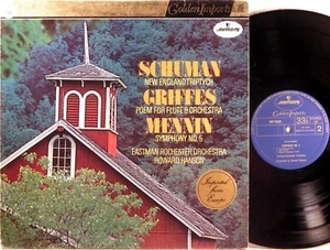 MERCURY IMPORTS Schuman Griffes Mennin HANSON New England Triptych SRI-75020 - Picture 1 of 2