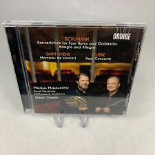 Markus Maskuniitty / Sakari Oramo - Schumann, Saint-Saens & Gliere (CD, Ondine)