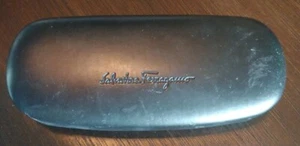 Salvatore Ferragamo Black Authentic Sunglass Eyeglass Case Only Used - Picture 1 of 7
