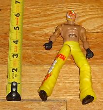 2011 WWF WWE Mattel Rey Mysterio Wrestling Figure Yellow Tights WCW NWO NWA 