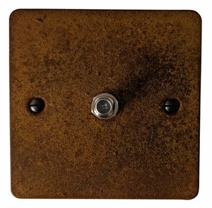Enchufe de punto satélite único G&H FRT37 placa plana óxido 1 banda - Imagen 1 de 1