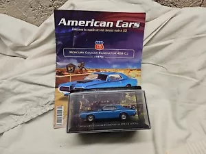 Mercury Cougar Eliminator 428 CJ 1970 1/43 American Cars Voiture Altaya - Foto 1 di 5