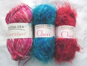Moda-Dea Cartwheel/Cheerio/Cheri/Dream/TuTu/Wild! Yarn-YOU CHOOSE COLOR & STYLE - Picture 1 of 58