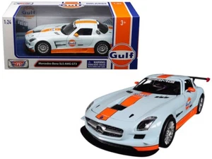 MotorMax Mercedes-Benz SLS AMG GT3 Gulf 1:24 Diecast Model #79646 - Picture 1 of 1