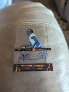 2015 Leaf Clear Draft Autograph Antwan Goodley Baylor University Auto - Picture 1 of 2
