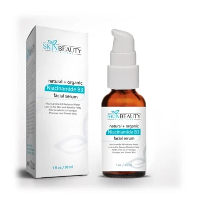 Vitamin B3 NIACINAMIDE Serum, Firmer, Plumper Skin, Acne, Hyperpigmentaion (B 3) - Image 1 of 3