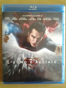 Superman L'Uomo D'Acciaio Man Of Steel Blu-ray (2013 Zack Snyder Henry Cavill) - Foto 1 di 1