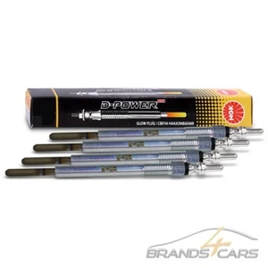 4x NGK GLÜHKERZE FÜR CITROEN C3 C4 C5 FORD FIESTA FOCUS MINI PEUGEOT 1.4 1.6 HDi - Bild 1 von 5