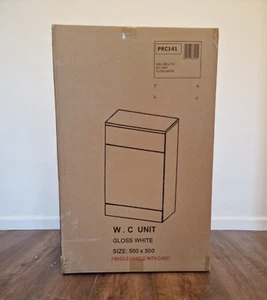 Victorian Plumbing Cove White 500x300mm WC Unit Only - Picture 1 of 4