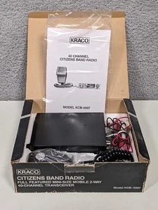 Kraco CB radio 40 Channel KCB-4007 NEW OPEN BOX RARE - Picture 1 of 6