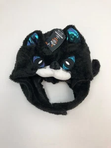 Accesorio de Halloween Gato Negro Cabeza Felina Tocado Sombrero Talla Única Sombrero de Peluche - Imagen 1 de 11