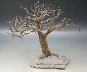 1998 SAL VILLANO WIRE TREE SCULPTURE 8" SIGNED - Picture 1 of 6