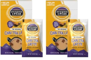 Original Chai Tee Latte Einzelportion Pulvermischung, 8 Stück (2er Pack) - Bild 1 von 12