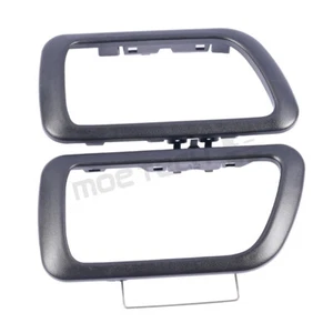 Left & Right Inner Door Handle Frame Black For Montero Shogun Pajero 2001-2006 - Picture 1 of 10