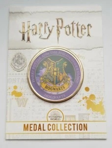 Wizarding World Official Harry Potter Hogwarts Medal Coin in Presentation Card - Picture 1 of 4