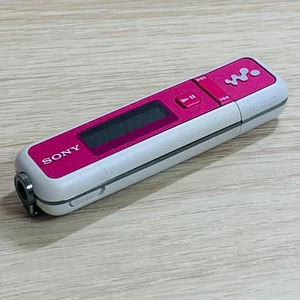 Reproductor de audio digital Walkman Sony NW-E025F 2 GB rosa probado funcionando desde Japón - Imagen 1 de 2