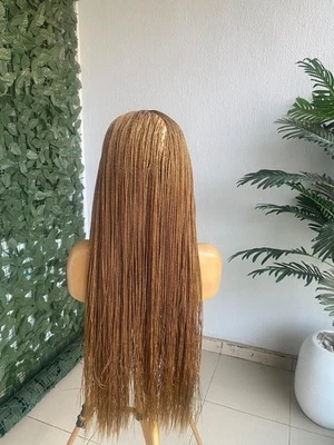 Unidad de encaje completa Micro Twist con cabello humano cabello de bebé 28 pulgadas Foto 1 de 4