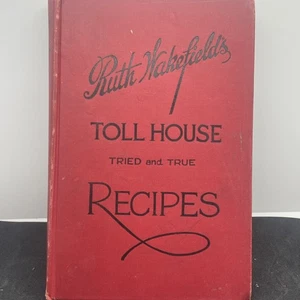 1941 Ruth Wakefield's Toll House Tried and True Recipes Vintage Cookbook - Bild 1 von 11