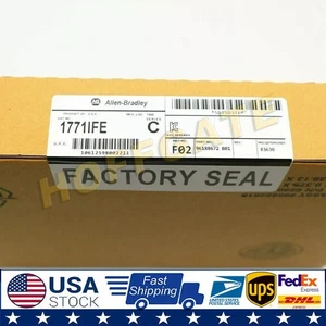 New Sealed ALLEN BRADLEY 1771IFE SER C PLC-5 Analog Input Module 1771-IFE PLC - Picture 1 of 7