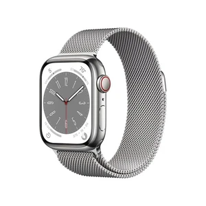 Apple Watch Serie 8 GPS+Cell 41MM Caja de Acero Inoxidable Lazo Milanés Plateado - Imagen 1 de 5