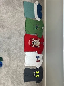 Boys 23 Piece Lot, Short Sleeve Shirts Small Medium - Picture 1 of 3