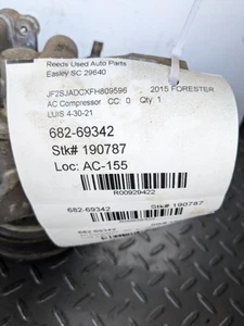 AC Compressor Fits 14-18 FORESTER 929422 - Picture 1 of 12