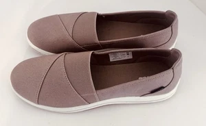 Lands' End Slipper Halbschuhe Damengröße 10B hellbraun hellbraun Canvas Freizeitschuhe - Bild 1 von 13