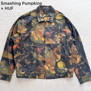 HUF × Smashing Pumpkins Mellon Collie Reissue Jacket XL Multicolor from Japan - Picture 1 of 8