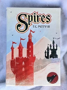 Spires Card Game By T.C. Petty III Ozzie Collectables Nevermore & Kickstarter - Picture 1 of 8