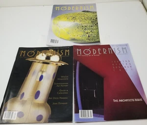 Modernism Magazine MCM Post-Modernism Lot of 3 Winter 1998 Spring Summer 1999 - Picture 1 of 6