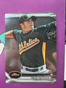 Brad Peacock(Athletics)2012 Topps Finest #51 Rookie RC-nm/mnt+ - Picture 1 of 2
