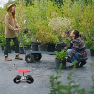 Work Chair Wheel Weeding Stool Wheel Stool Wheel Rolling Stool Chair Wheel Work - Picture 1 of 12