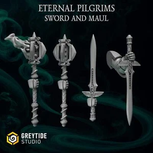 Termie Spade e Maces | Grey Tide Studios | Pellegrini Eterni | Parte di conversione - Foto 1 di 2