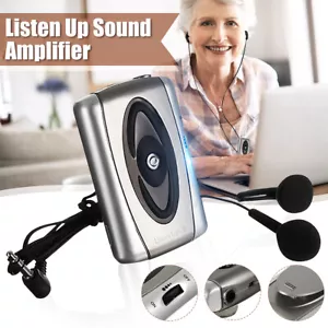 Hearing Aid Listen Up Voice Spy Sound Amplifier Hearing Aids Headset Medical 】】 - Picture 1 of 12